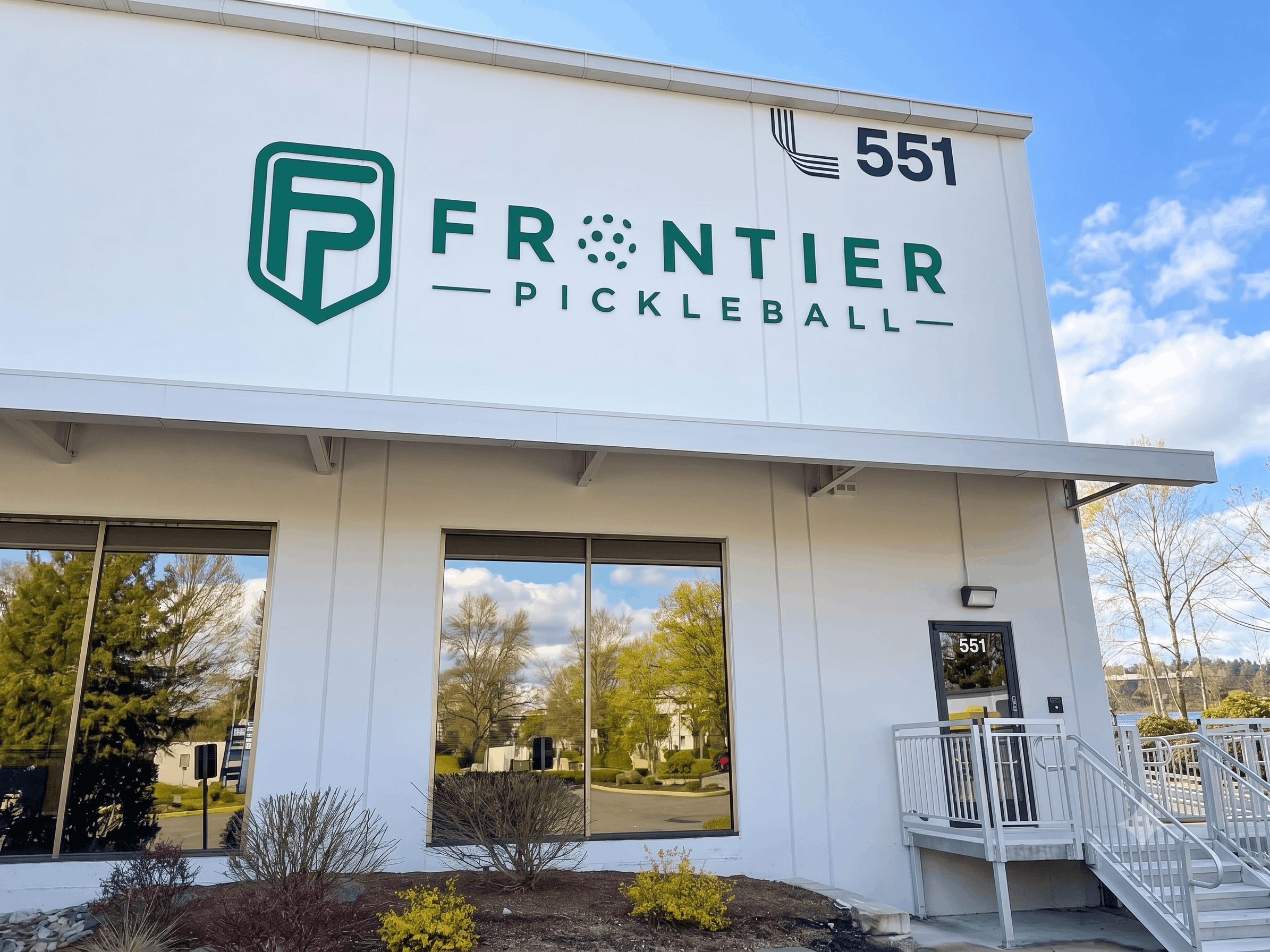 Frontier Pickleball Club Sign